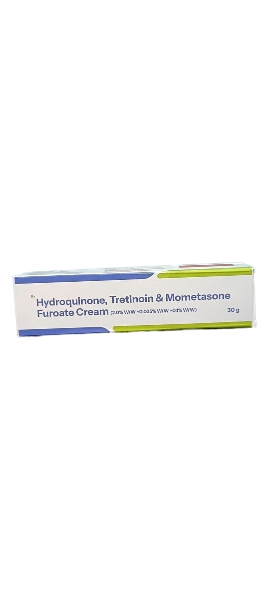 Hydroquinone, Tretinoin & Mometasone Furoate Cream
